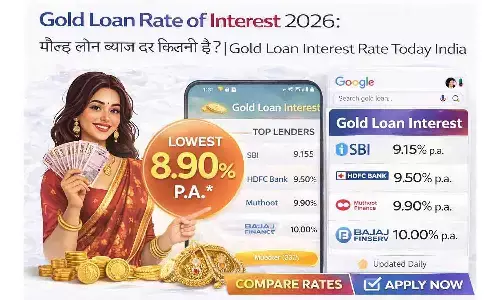 Gold Loan Rate of Interest 2026: गोल्ड लोन ब्याज दर कितनी है? | Gold Loan Interest Rate Today India