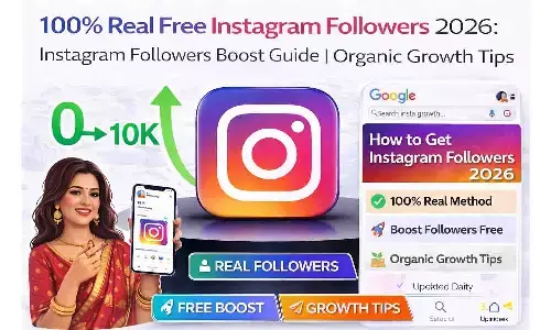 100% Real Free Instagram Followers 2026: Instagram Followers Boost Guide | Organic Growth Tips