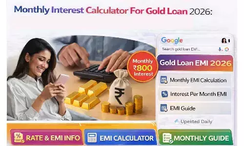 Monthly Interest Calculator For Gold Loan 2026: गोल्ड लोन मासिक ब्याज कैसे कैलकुलेट करें? | EMI Guide