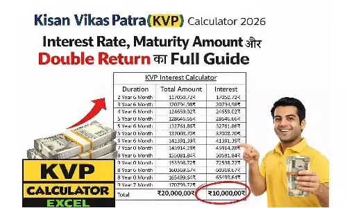 Kisan Vikas Patra calculator 2026 Kisan Vikas Patra calculator 2026