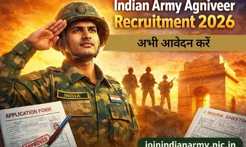 Indian Army Agniveer Recruitment 2026 शुरू: GD, Technical, Clerk समेत कई पदों पर आवेदन Indian Army Agniveer Recruitment 2026 शुरू: GD, Technical, Clerk समेत कई पदों पर आवेदन