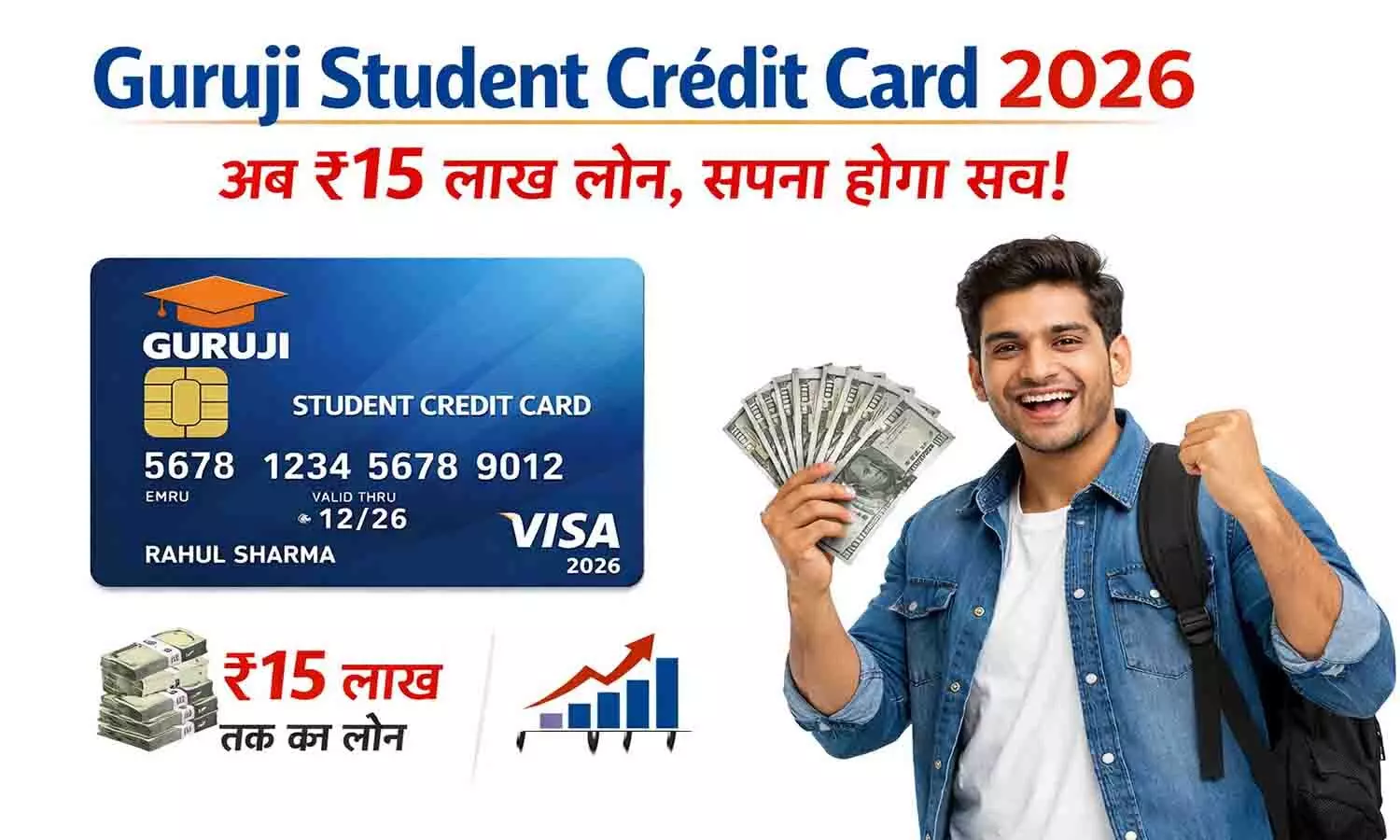 छात्रों को बिना गारंटी ₹15 लाख तक का शिक्षा ऋण! 4% ब्याज और 15 साल की मोहलत। छात्रों को बिना गारंटी ₹15 लाख तक का शिक्षा ऋण! 4% ब्याज और 15 साल की मोहलत।