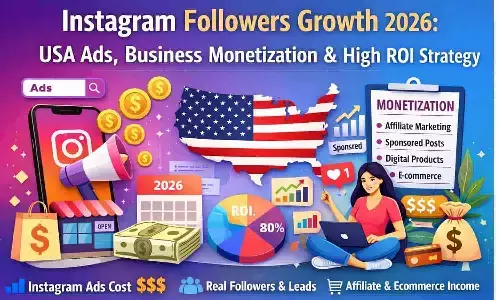 Instagram Followers Growth 2026: USA Ads, Business Monetization & High ROI Strategy