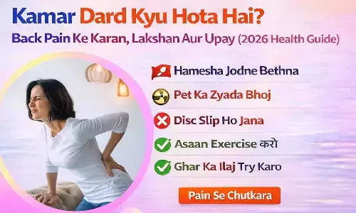 Kamar Dard Kyu Hota Hai? Back Pain Ke Karan, Lakshan Aur Upay (2026 Health Guide)
