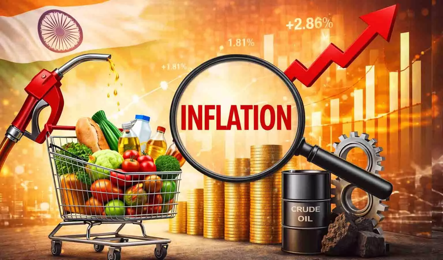 India’s Wholesale Inflation Rises to 1.81% in January, Highest in 10 Months India’s Wholesale Inflation Rises to 1.81% in January, Highest in 10 Months