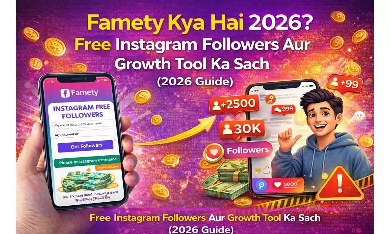 Famety Kya Hai 2026? Free Instagram Followers Aur Growth Tool Ka Sach (2026 Guide) Famety Kya Hai 2026? Free Instagram Followers Aur Growth Tool Ka Sach (2026 Guide)