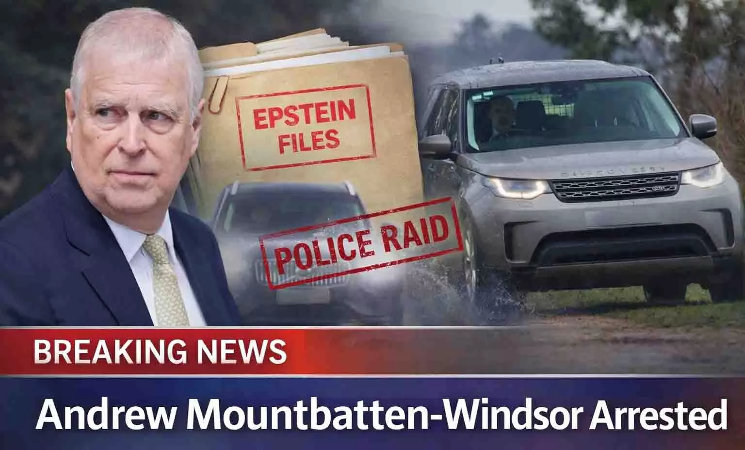 Former Prince Andrew Mountbatten-Windsor Arrested Amid Epstein Case Scrutiny, Police Confirm Action Former Prince Andrew Mountbatten-Windsor Arrested Amid Epstein Case Scrutiny, Police Confirm Action