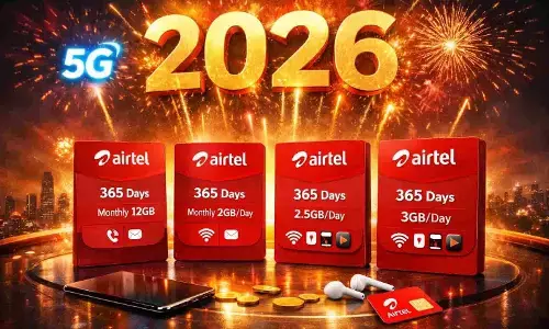 एयरटेल का सबसे सस्ता ₹1849 वाला वार्षिक प्लान लॉन्च एयरटेल का सबसे सस्ता ₹1849 वाला वार्षिक प्लान लॉन्च