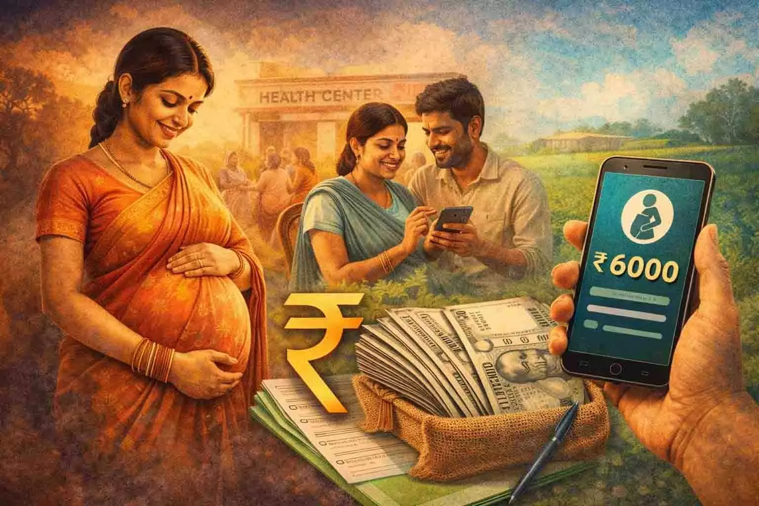 प्रधानमंत्री मातृत्व वंदना योजना 2026 के तहत अब महिलाओं को मिलेंगे ₹6000 तक प्रधानमंत्री मातृत्व वंदना योजना 2026 के तहत अब महिलाओं को मिलेंगे ₹6000 तक