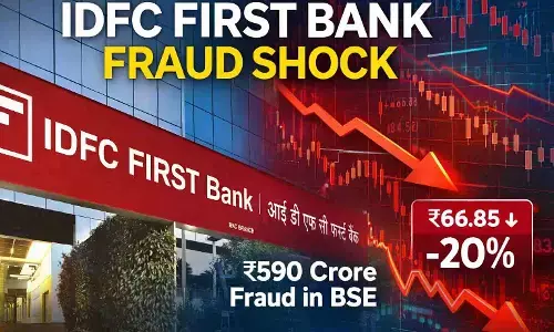IDFC First Bank ₹590 Crore Fraud Shock: RBI Says No Systemic Risk as Stock Hits 20% Lower Circuit