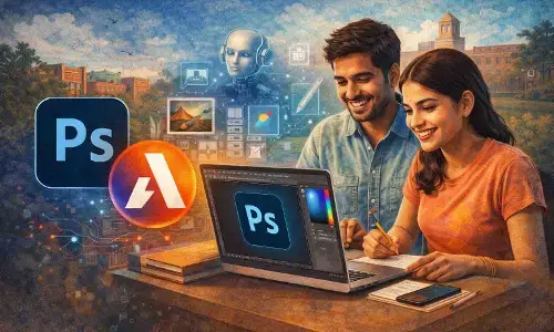 एडोबी ने भारतीय छात्रों के लिए Photoshop, Acrobat और Firefly AI को फ्री कर दिया है।