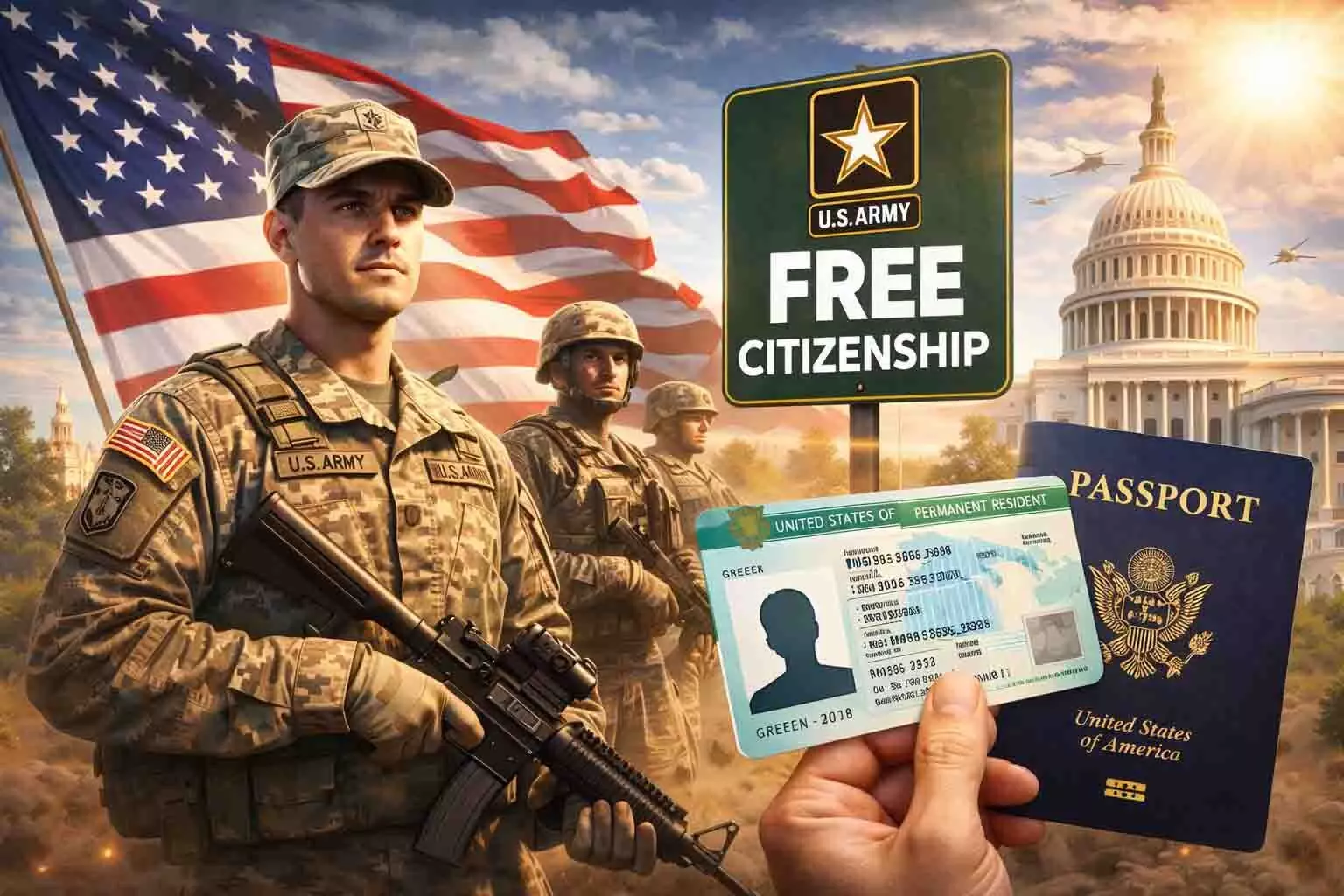 अमेरिकी सेना में शामिल होने का सुनहरा अवसर! अमेरिकी सेना में शामिल होने का सुनहरा अवसर!