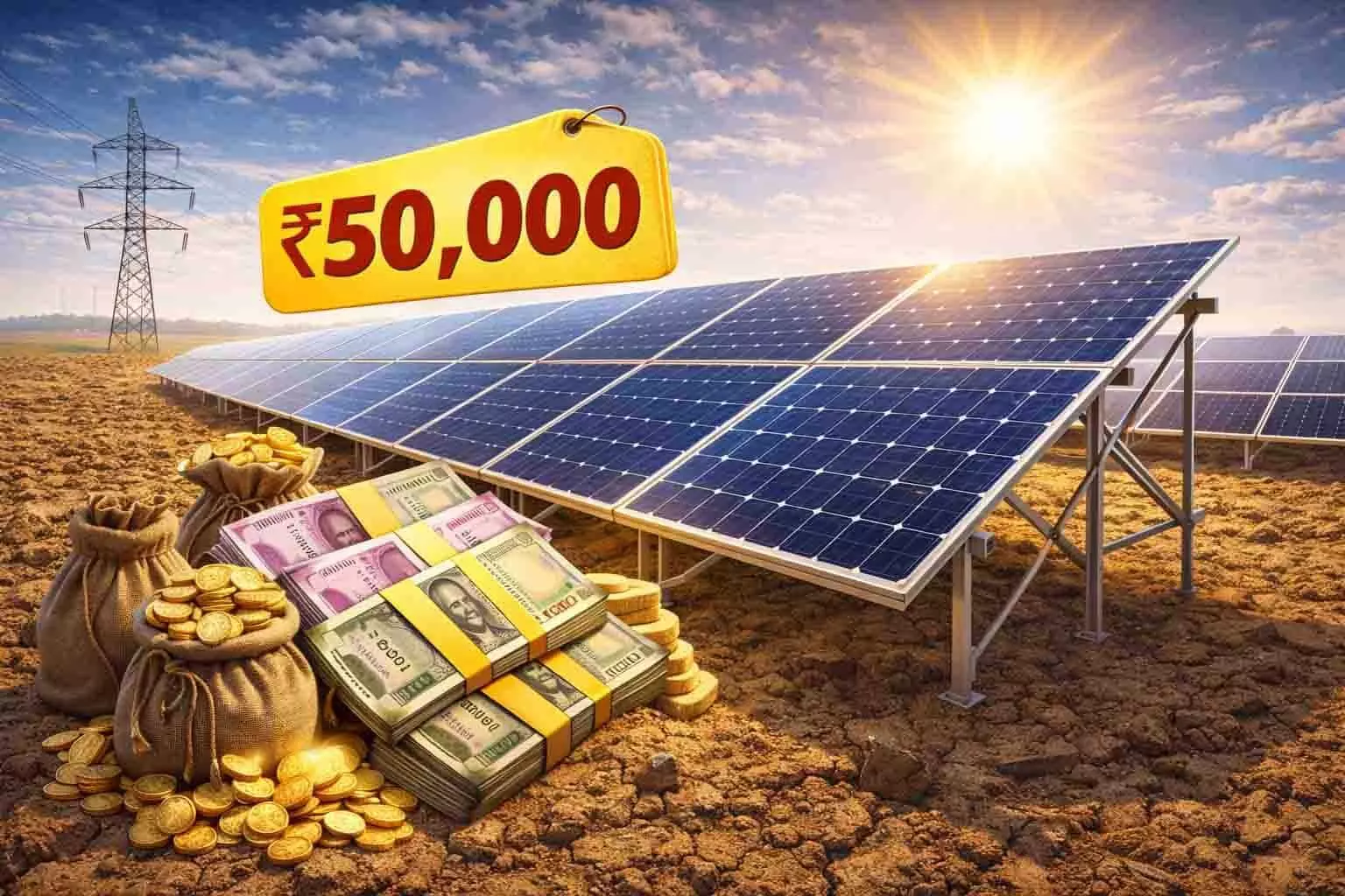 सरकार दे रही है 60% सब्सिडी, सोलर प्लांट लगाकर हर साल लाखों कमाएं सरकार दे रही है 60% सब्सिडी, सोलर प्लांट लगाकर हर साल लाखों कमाएं