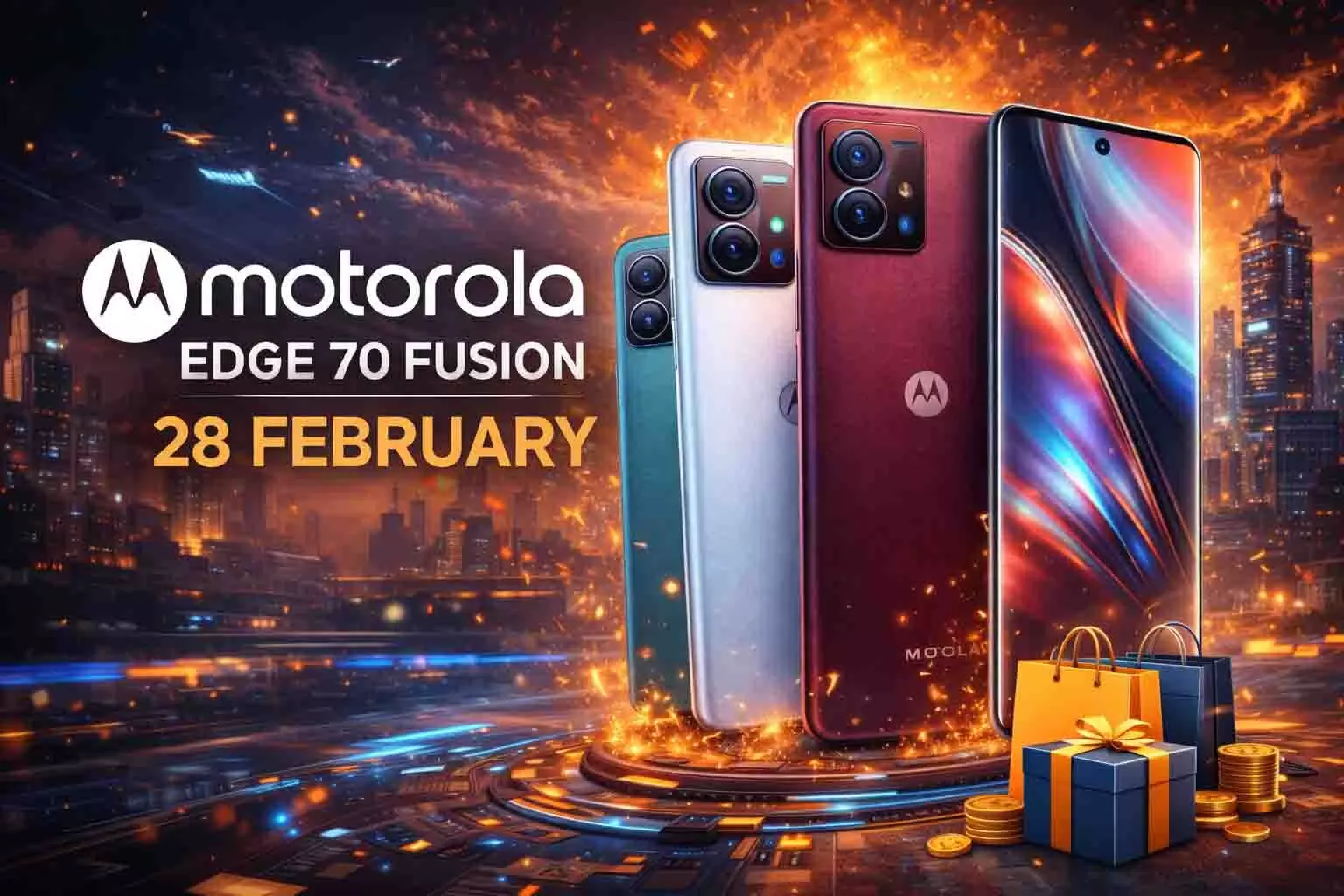 28 फरवरी को आ रहा है मोटोरोला का पावरफुल फोन। 28 फरवरी को आ रहा है मोटोरोला का पावरफुल फोन।