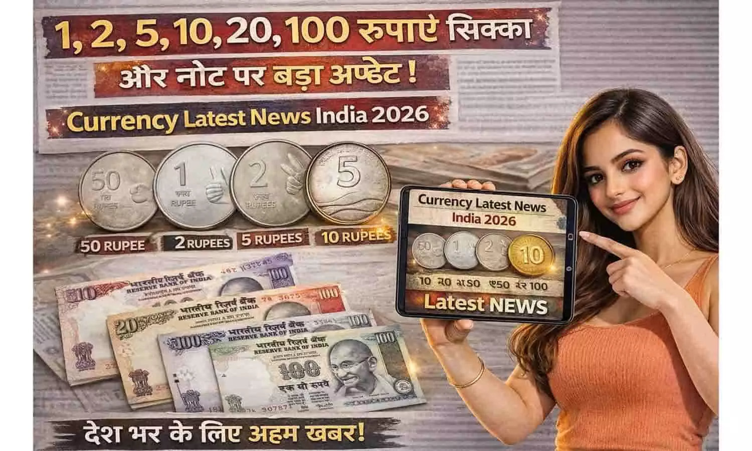 1 2 5 10 20 100 Rupee Coin and Note Latest Update India 2026 1 2 5 10 20 100 Rupee Coin and Note Latest Update India 2026