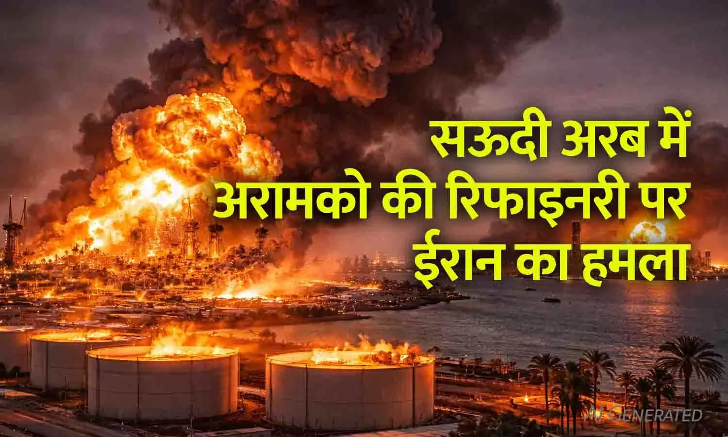 ईरान का सऊदी अरामको रिफाइनरी पर हमला: इजराइल-अमेरिका जंग के बीच खाड़ी में बड़ा धमाका, इजराइल-कतर और बहरीन पर भी अटैक ईरान का सऊदी अरामको रिफाइनरी पर हमला: इजराइल-अमेरिका जंग के बीच खाड़ी में बड़ा धमाका, इजराइल-कतर और बहरीन पर भी अटैक