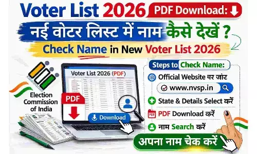 Voter List 2026 PDF Download: नई वोटर लिस्ट में नाम कैसे देखें | Check Name in New Voter List 2026