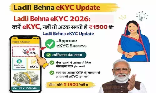 Ladli Behna Yojana KYC 2026: तुरंत करें eKYC, नहीं तो अटक सकती है ₹1500 की अगली किस्त | Ladli Behna eKYC Update