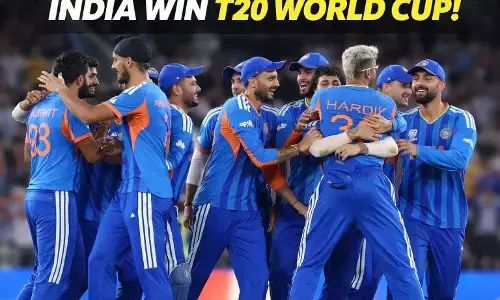 India Beat New Zealand by 96 Runs to Win T20 World Cup 2026 Final; Become First Team to Lift Trophy Three Times India Beat New Zealand by 96 Runs to Win T20 World Cup 2026 Final; Become First Team to Lift Trophy Three Times