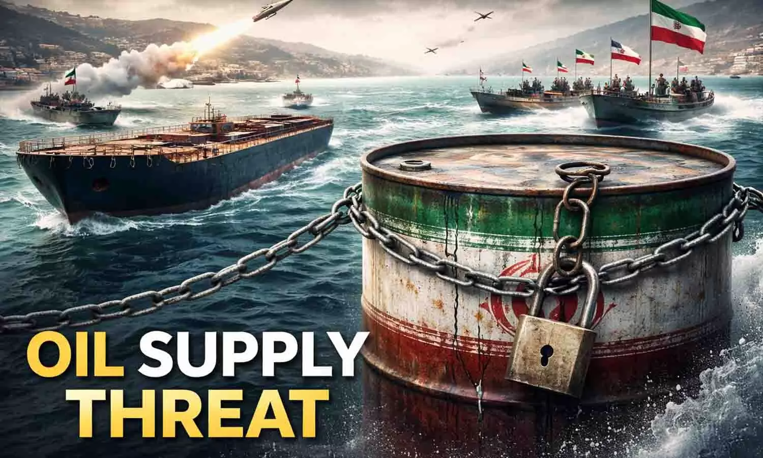 Global Oil Supply Risk: ईरान बोला – एक लीटर तेल भी बाहर नहीं जाएगा, भारत ने बताया कितना है तेल का स्टॉक Global Oil Supply Risk: ईरान बोला – एक लीटर तेल भी बाहर नहीं जाएगा, भारत ने बताया कितना है तेल का स्टॉक