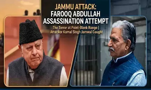 Farooq Abdullah Assassination Attempt: Gun Pointed at Former CM During Jammu Wedding, Attacker Arrested