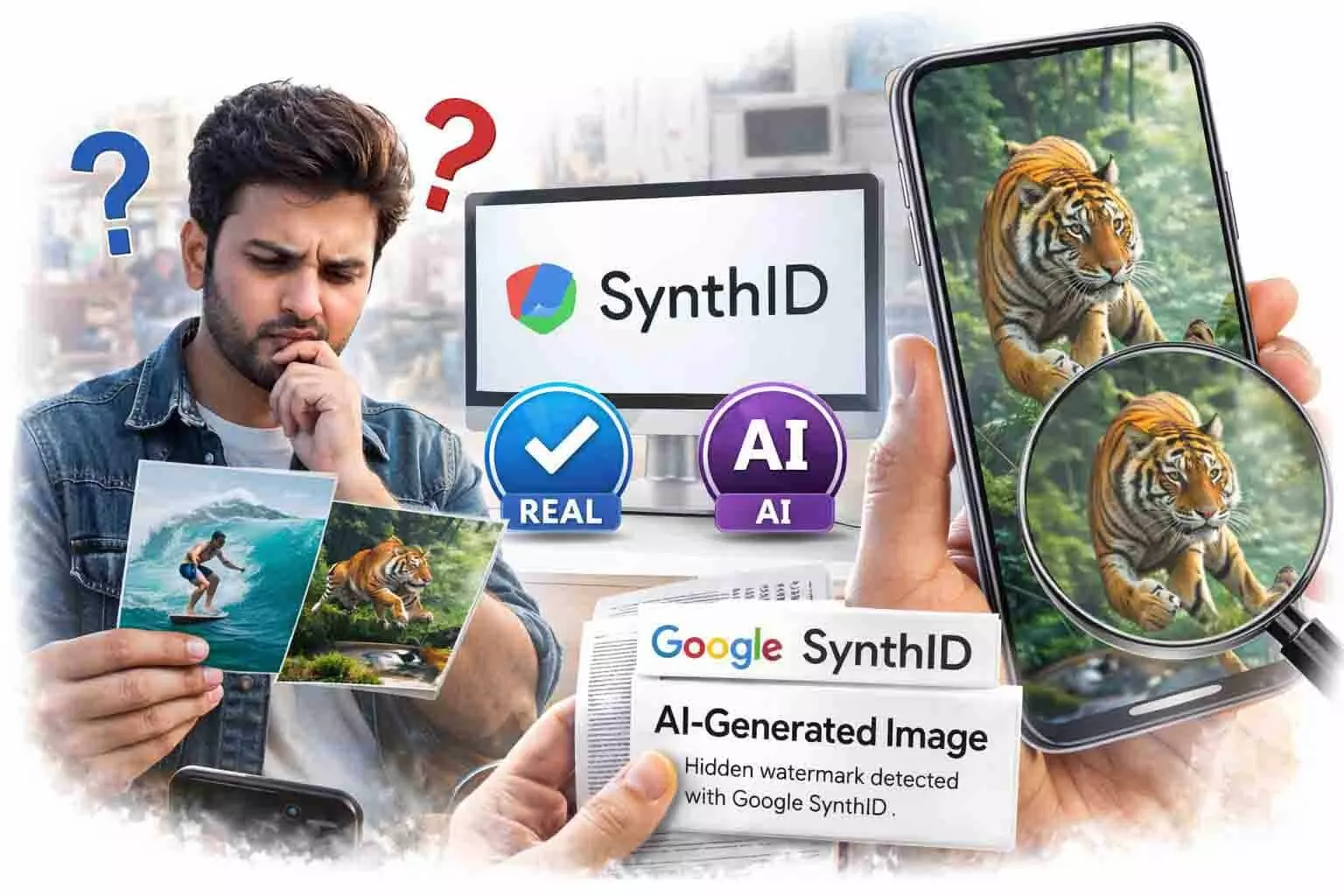 गूगल के इस जादुई टूल से मिनटों में पहचानें डीपफेक वीडियो गूगल के इस जादुई टूल से मिनटों में पहचानें डीपफेक वीडियो