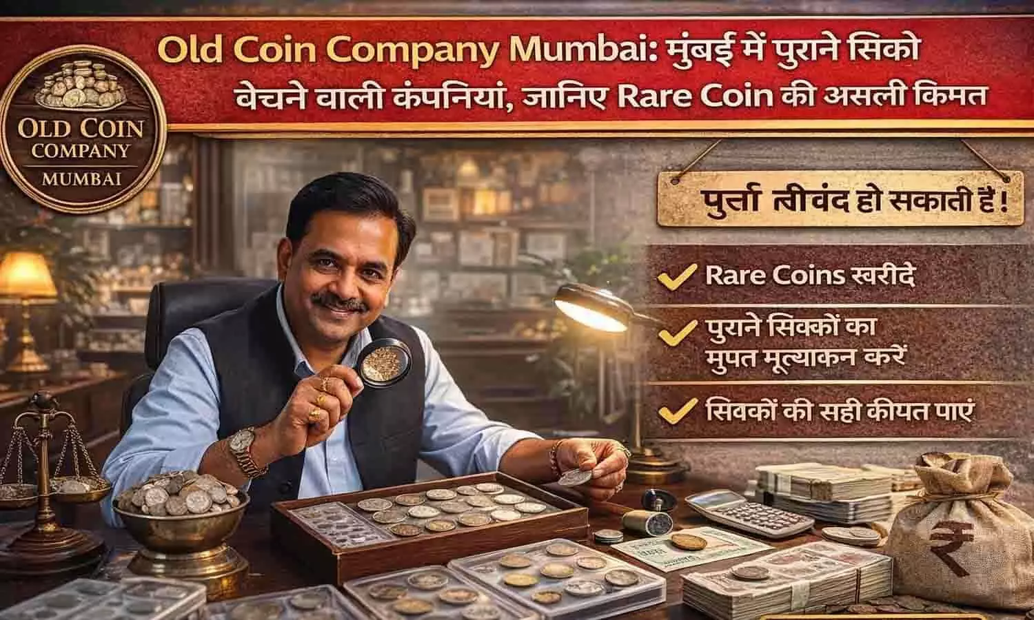 Old Coin Company Mumbai: मुंबई में पुराने सिक्के बेचने वाली कंपनियां, जानिए Rare Coin की असली कीमत Old Coin Company Mumbai: मुंबई में पुराने सिक्के बेचने वाली कंपनियां, जानिए Rare Coin की असली कीमत