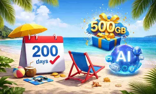 200 दिन की छुट्टी, 500GB डेटा और AI सब्सक्रिप्शन मुफ्त