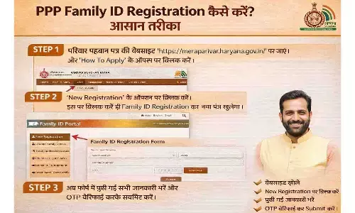 PPP Family ID Registration कैसे करें? आसान तरीका