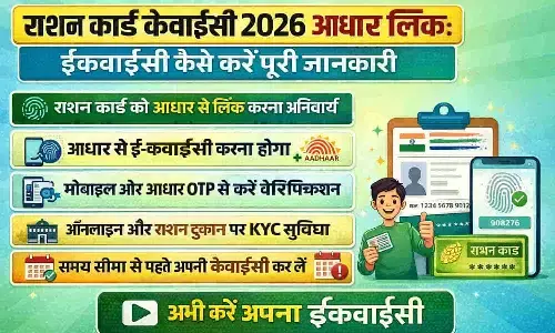 Ration Card KYC 2026 Aadhaar Link: eKYC कैसे करें पूरी जानकारी