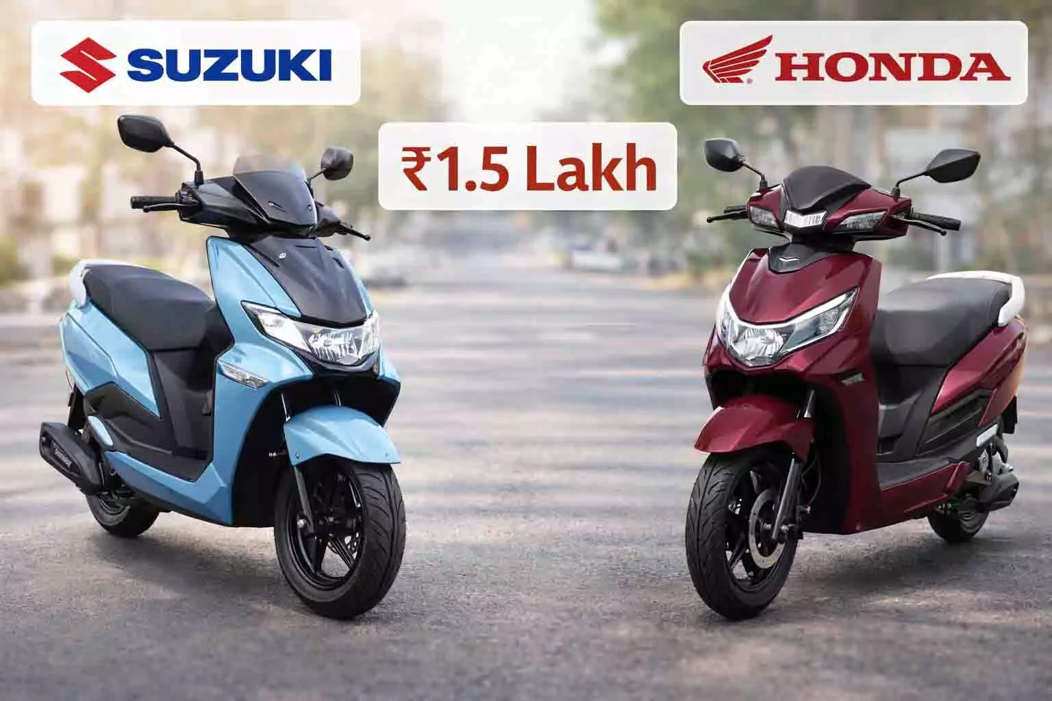 होंडा और सुजुकी के इलेक्ट्रिक स्कूटर्स में छिड़ी जंग होंडा और सुजुकी के इलेक्ट्रिक स्कूटर्स में छिड़ी जंग