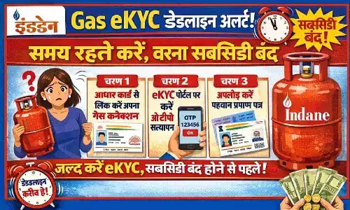 Gas eKYC Deadline Alert: समय रहते करें, वरना सब्सिडी बंद