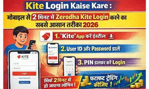 Kite Login Kaise Kare: मोबाइल से 2 मिनट में Zerodha Kite Login करने का सबसे आसान तरीका 2026