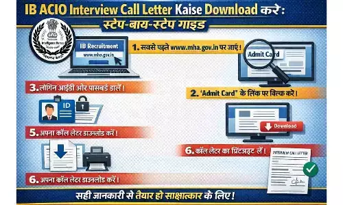 IB ACIO Interview Call Letter Kaise Download Kare: स्टेप-बाय-स्टेप गाइड
