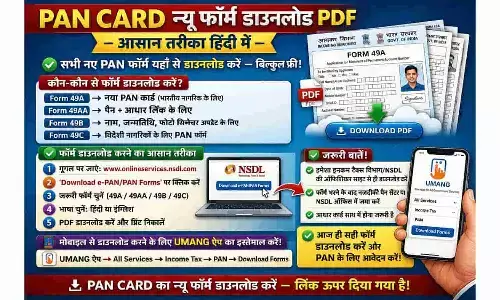 PAN Card New Form Download PDF – आसान तरीका हिंदी PAN Card New Form Download PDF – आसान तरीका हिंदी