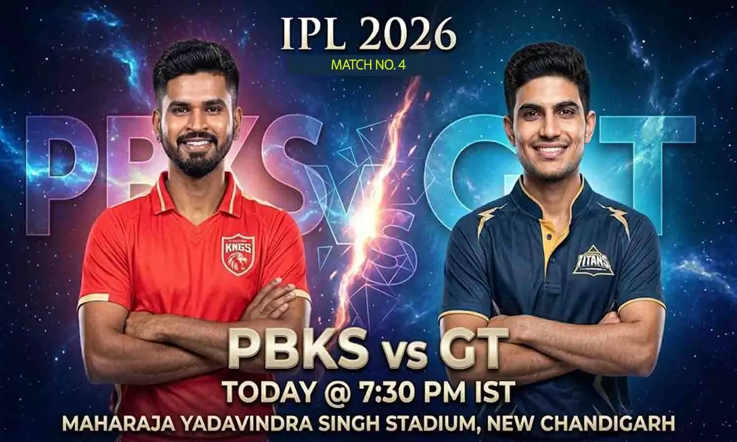 PBKS vs GT, IPL 2026 Dream11 Prediction: Pitch Report, Playing 11, and Weather Update for Todays Match PBKS vs GT, IPL 2026 Dream11 Prediction: Pitch Report, Playing 11, and Weather Update for Todays Match