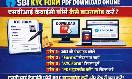 SBI KYC Form PDF Download Online: एसबीआई केवाईसी फॉर्म कैसे डाउनलोड करें?