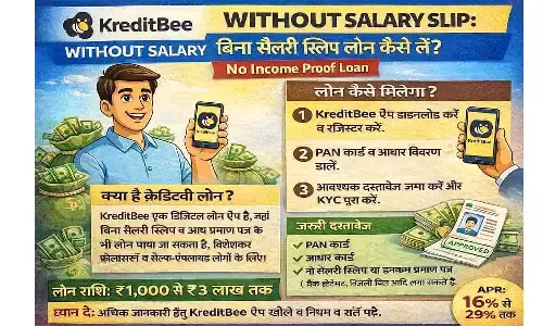 KreditBee Loan Without Salary Slip: बिना सैलरी स्लिप लोन कैसे लें? | No Income Proof Loan KreditBee Loan Without Salary Slip: बिना सैलरी स्लिप लोन कैसे लें? | No Income Proof Loan