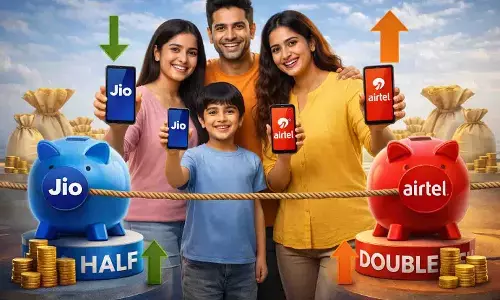 Jio और Airtel के ये धांसू फैमिली पोस्टपेड प्लान्स बचाएंगे आपके हजारों रुपये Jio और Airtel के ये धांसू फैमिली पोस्टपेड प्लान्स बचाएंगे आपके हजारों रुपये