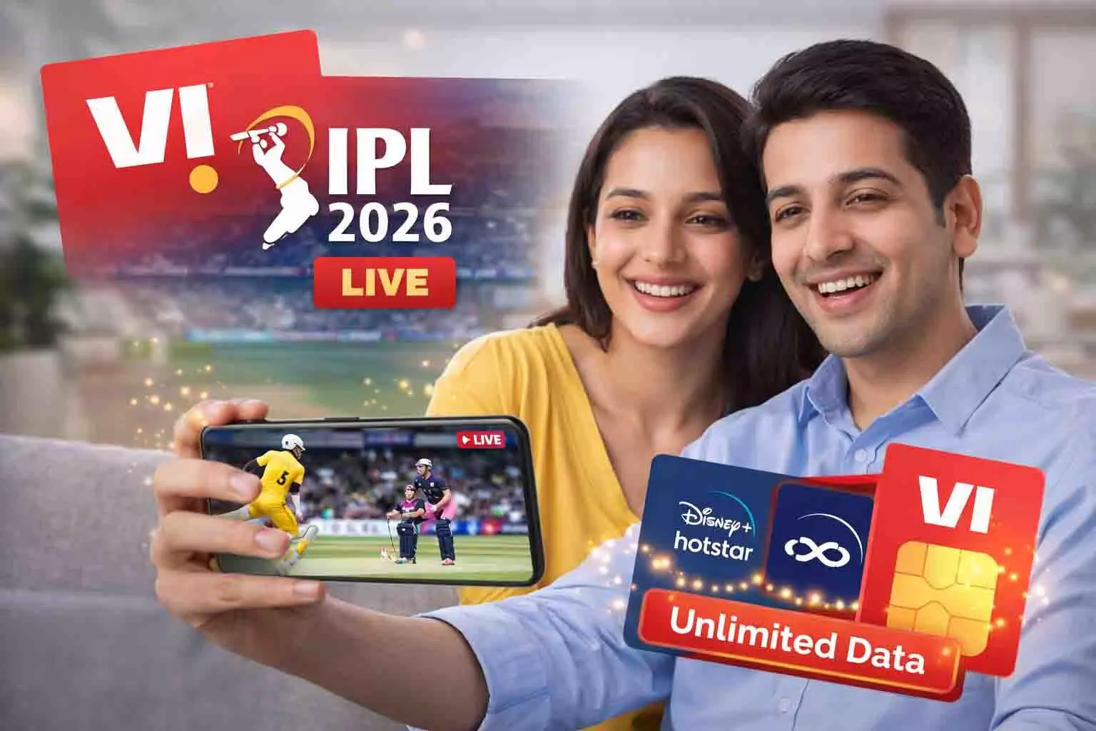 Vi के इन सस्ते रिचार्ज प्लान्स के साथ फ्री में उठाएं हर मैच का लुत्फ, Vi के इन सस्ते रिचार्ज प्लान्स के साथ फ्री में उठाएं हर मैच का लुत्फ,