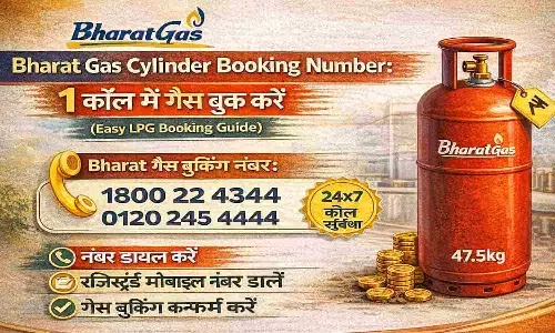 Bharat Gas Cylinder Booking Number: 1 कॉल में गैस बुक करें | Easy LPG Booking Guide