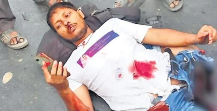 ईयरफोन लगाए युवक को ट्रक ने कुचला, पत्नी को वीडियो कॉल करके कहा-देखो क्या...