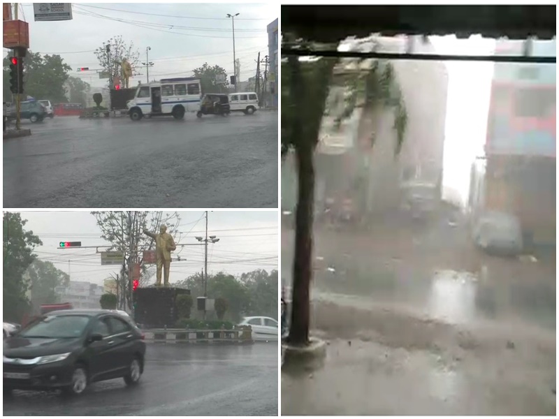 गर्मी से राहत: Bhopal-Indore के साथ-साथ MP के इन शहरों में भी हो रही है जोरदार बारिश