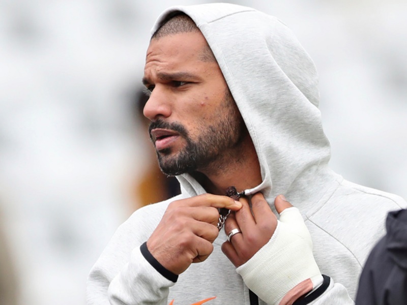 ICC World Cup 2019: भारत को झटका, शिखर धवन वर्ल्ड कप से बाहर