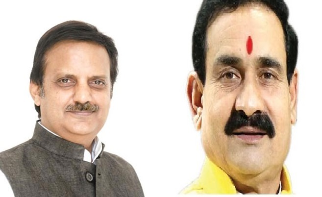 रीवा विधायक राजेंद्र के समर्थन में उतरें नरोत्तम, कहा: पहले 50 हजार करोड़ की नोटिस राहुल गाँधी को भेजे कमल नाथ सरकार