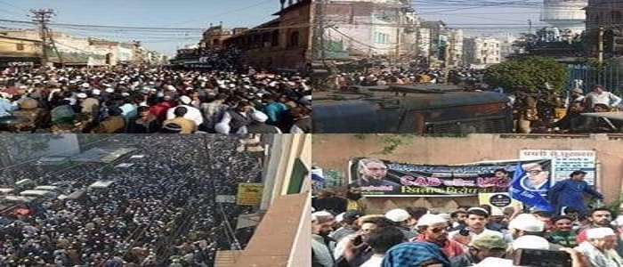 BIG NEWS : भोपाल में इंटरनेट बंद , CAA और NRC के खिलाफ प्रदर्शन,10 हजार की संख्या में लोग जमा हुए थे ....