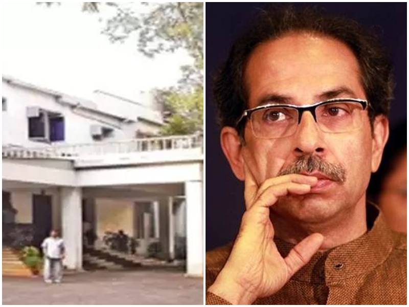 महाराष्ट्र में CM बंगले की दीवार पर लिखा Who is UT, Fadanvis Rocks