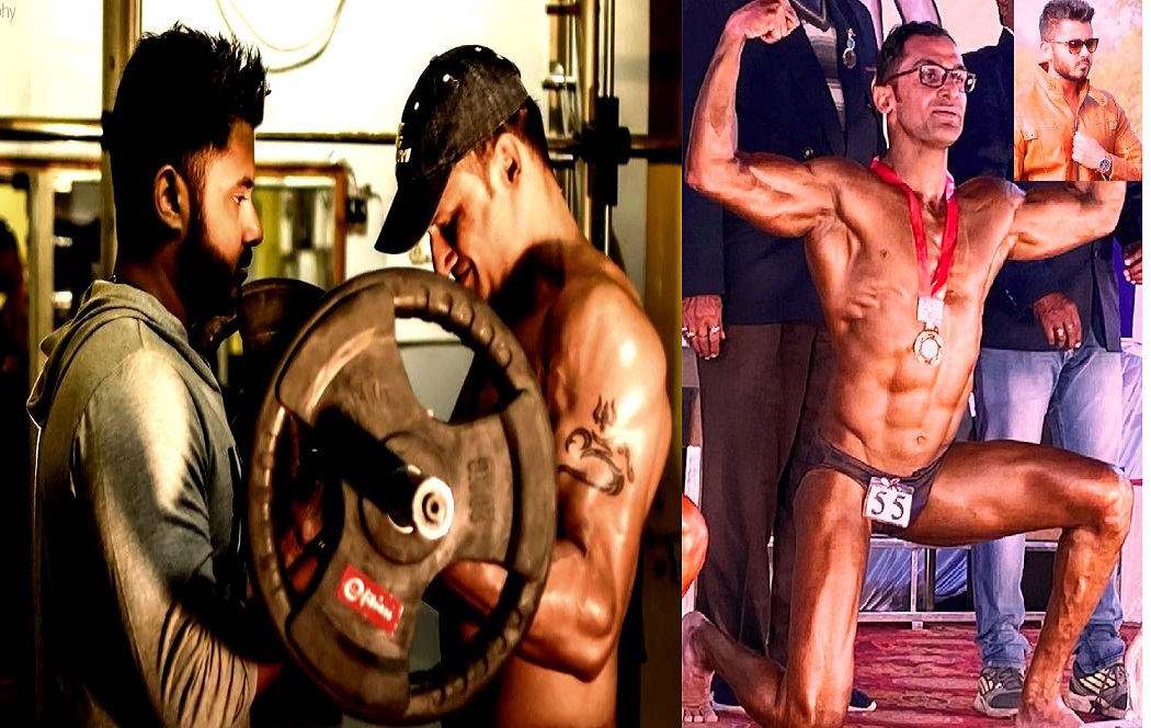 रीवा के संदीप बने बॉडी बिल्डर प्रतियोगिता में मध्यप्रदेश के चैंपियन...