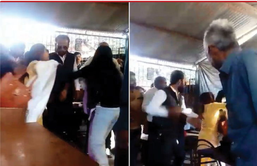 बड़ा हंगामा : पहले दो लड़कियों ने महिला वकील की पिटाई की फिर उसके बाद वकील को पिटता देख पुरुष वकीलों ने लड़कियों के साथ जो किया मच गया हड़कंप : SATNA/REWA