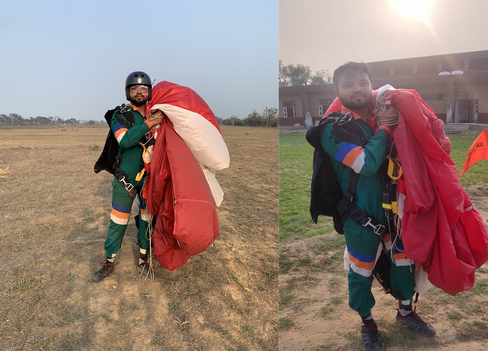 5 हजार फिट की ऊंचाई से IDA जम्प लगाकर शशांक ने रीवा को किया गौरवान्वित 5 हजार फिट की ऊंचाई से IDA जम्प लगाकर शशांक ने रीवा को किया गौरवान्वित